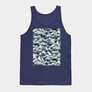 Stormy Mountain Night Tank Top